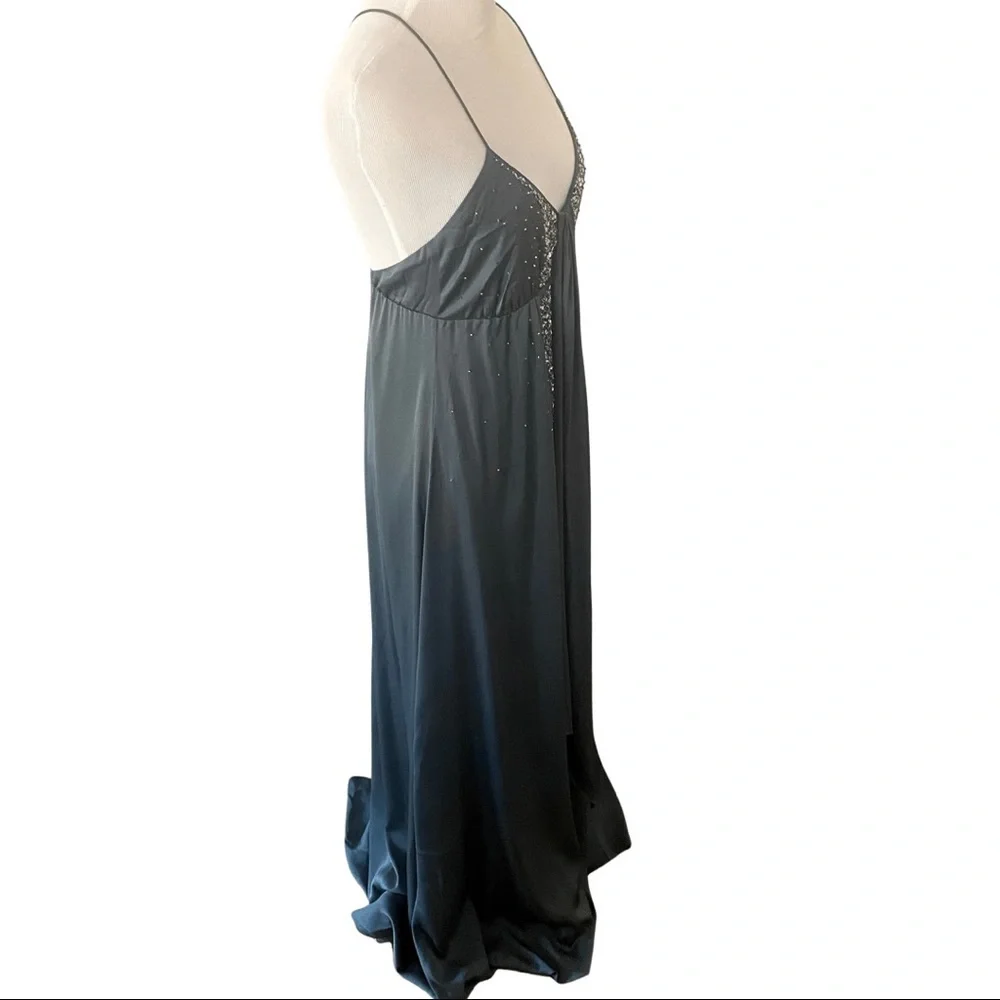 Banana Republic Navy Blue Formal Maxi Dress - Picture 5 of 14